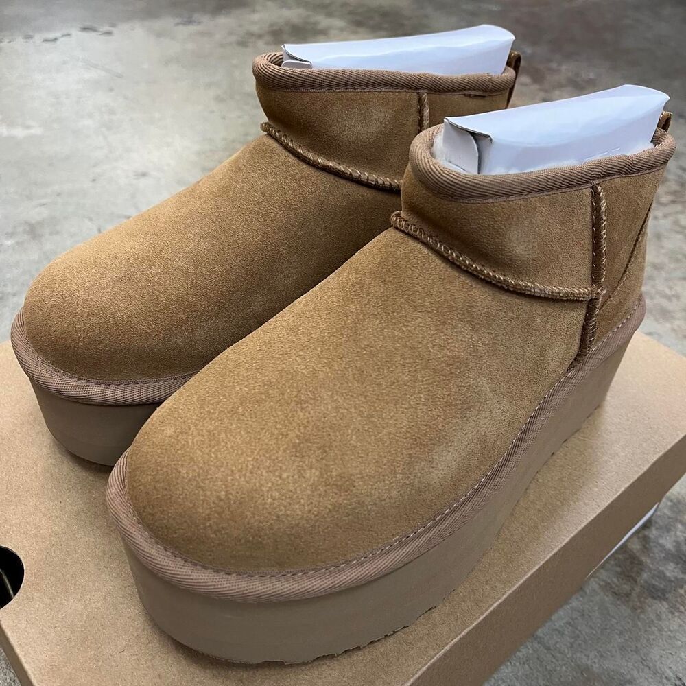 Ugg Women's Tan and Brown Boots